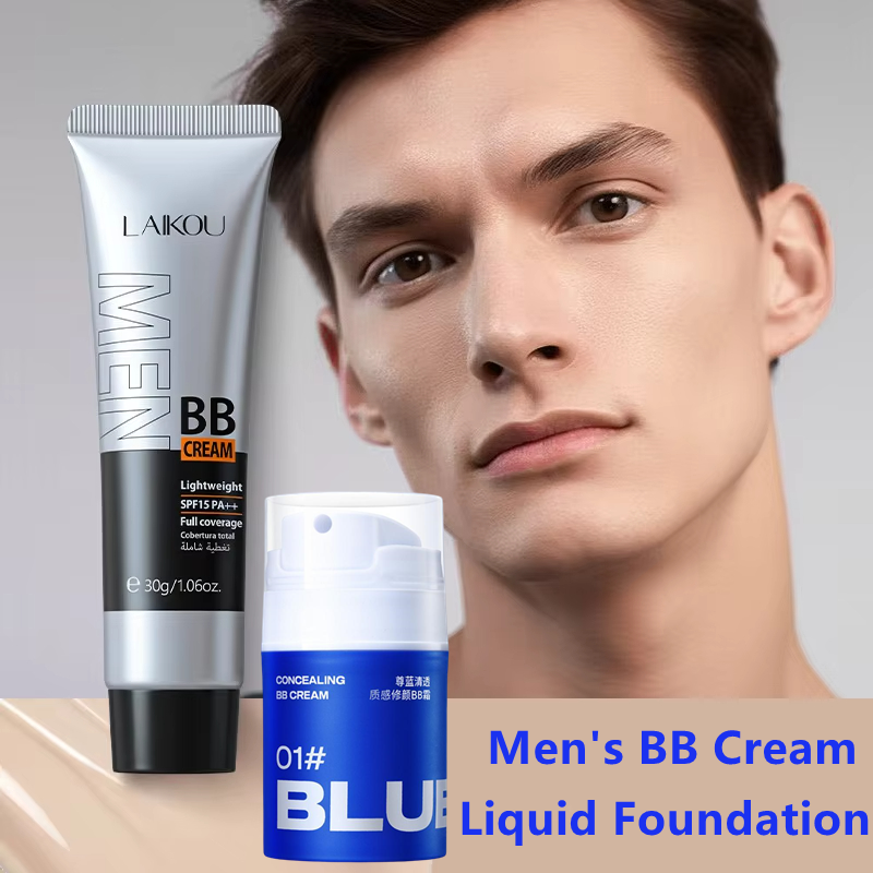 Concealer Full Coverage - Men's BB Cream Full-Coverage Long-Lasting Waterproof
