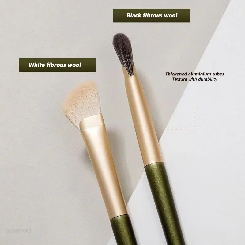 Beauty Makeup Tools Use - Highlight Powder Makeup Brushes Cosmetics Tools