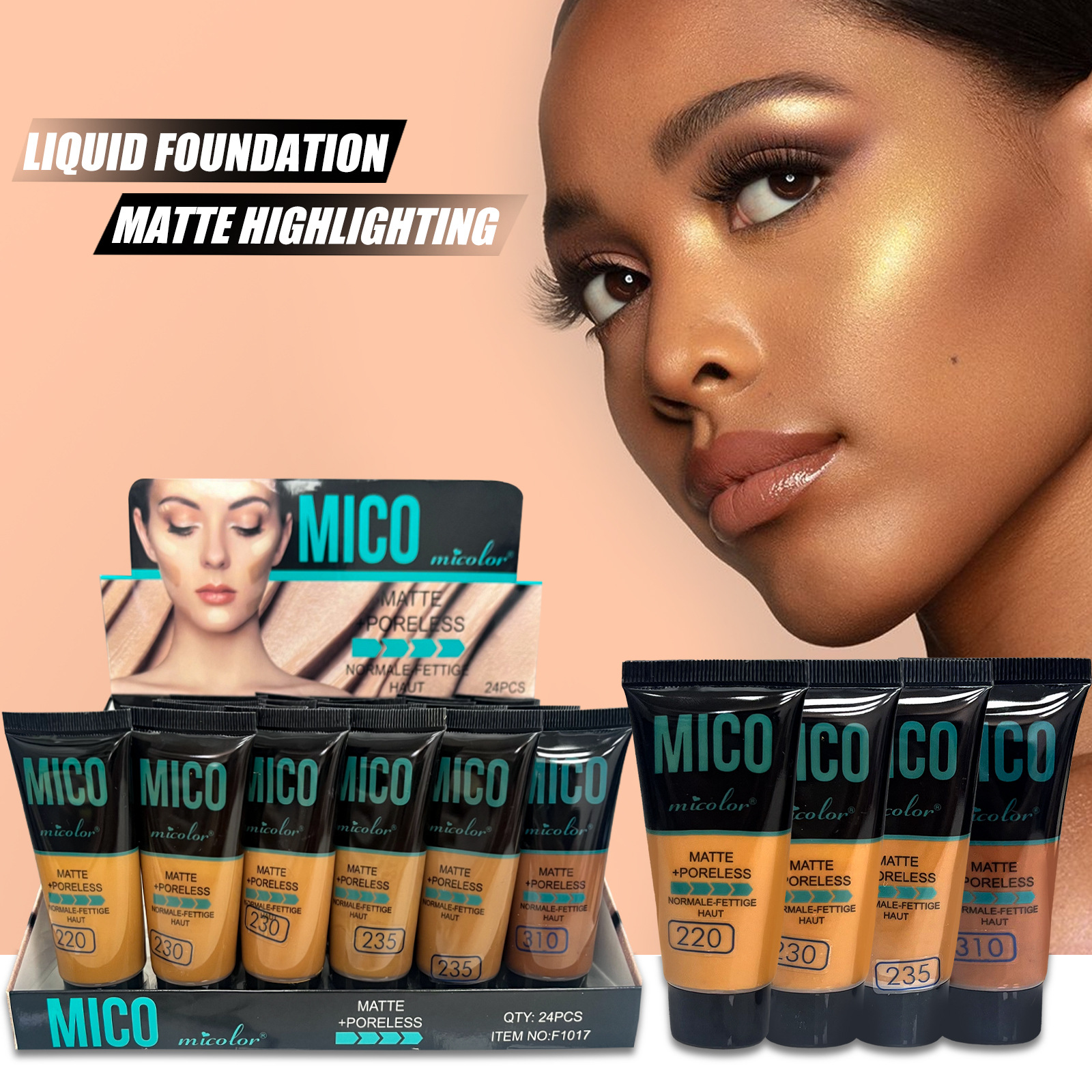 Concealer Full Coverage - 40ml Full Coverage For Black Women