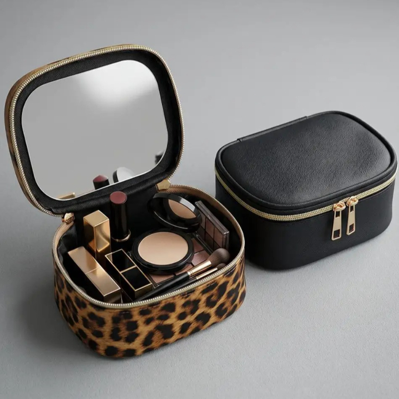 Beauty Bag Makeup - 2026 New Makeup Bag with Mirror