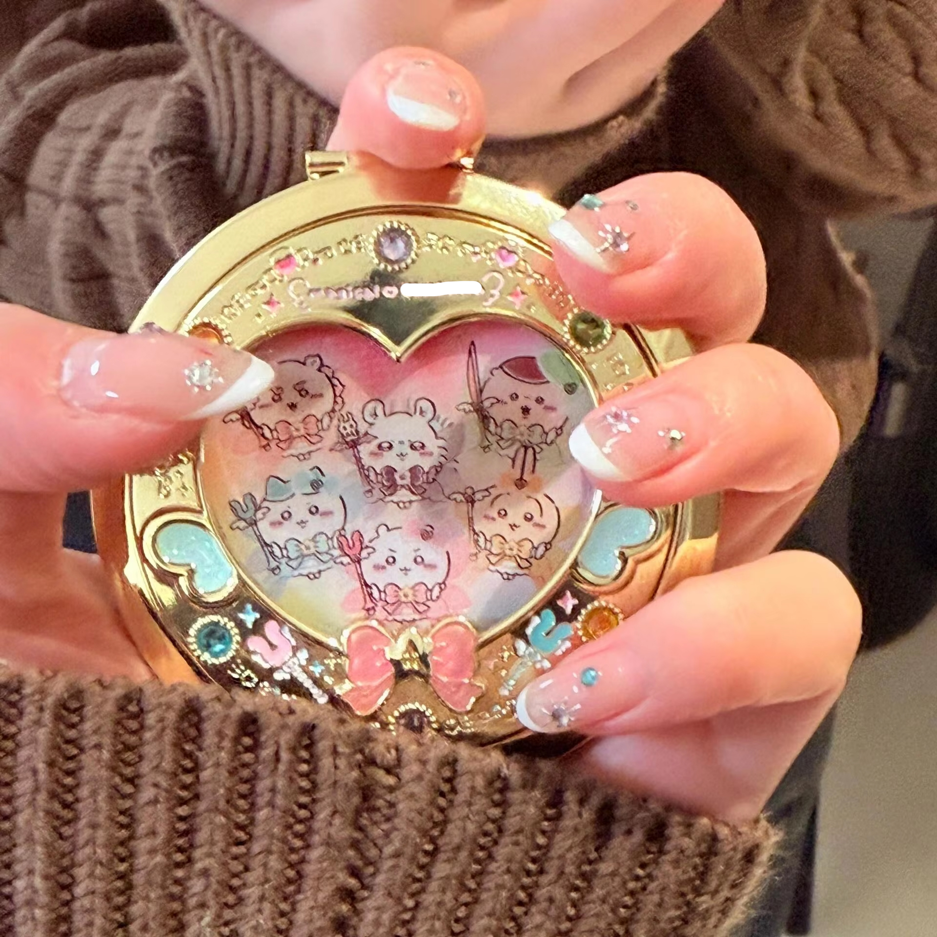 Beauty Makeup Girl - jiyi Magic Girl Mirror Heart Shaped
