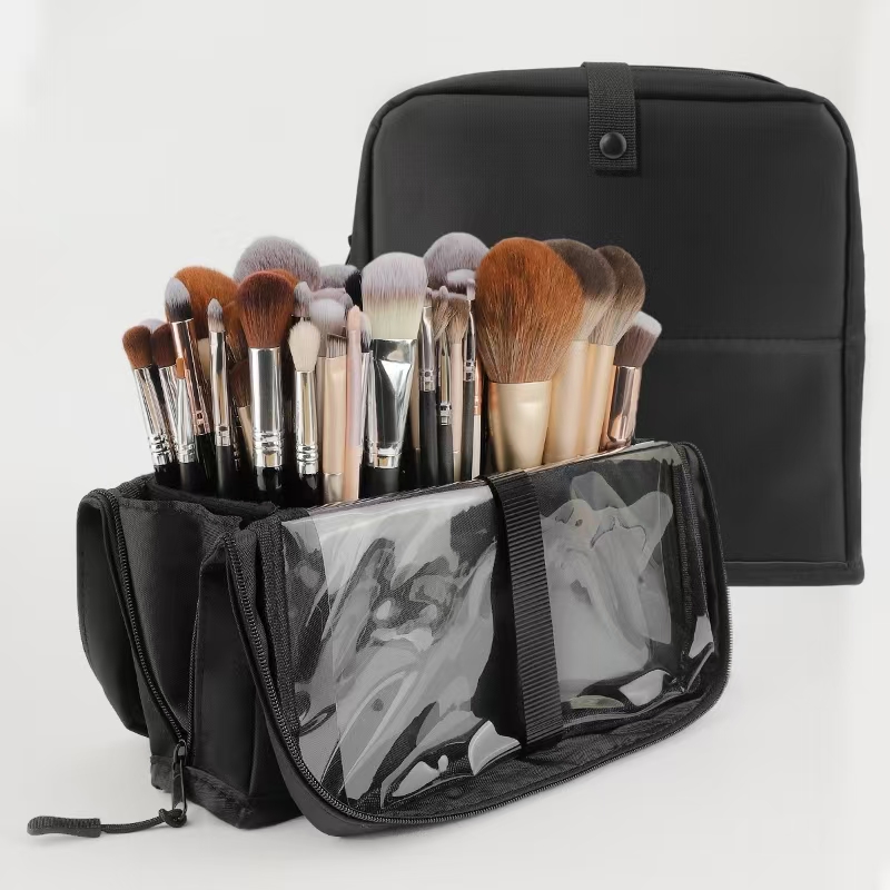 Large Black Foldable Makeup Ba - Beauty Bag Makeup ulasan dan harga