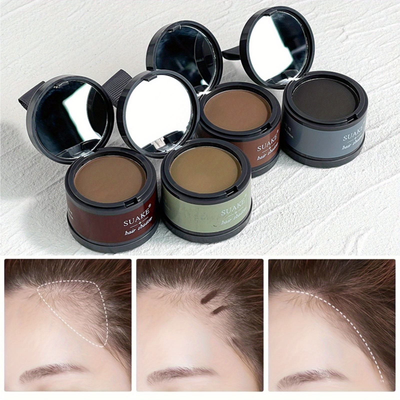 Hair Line Powder Instant Conce - Concealer Full Coverage ulasan dan harga