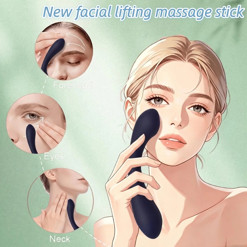 Facial Silicone Massage Manual - Face Massager ulasan dan harga