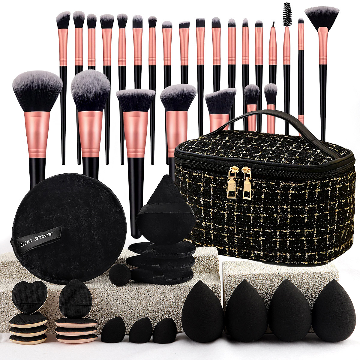 Makeup Brush Set Chic Fragranc - Beauty Makeup Tool ulasan dan harga