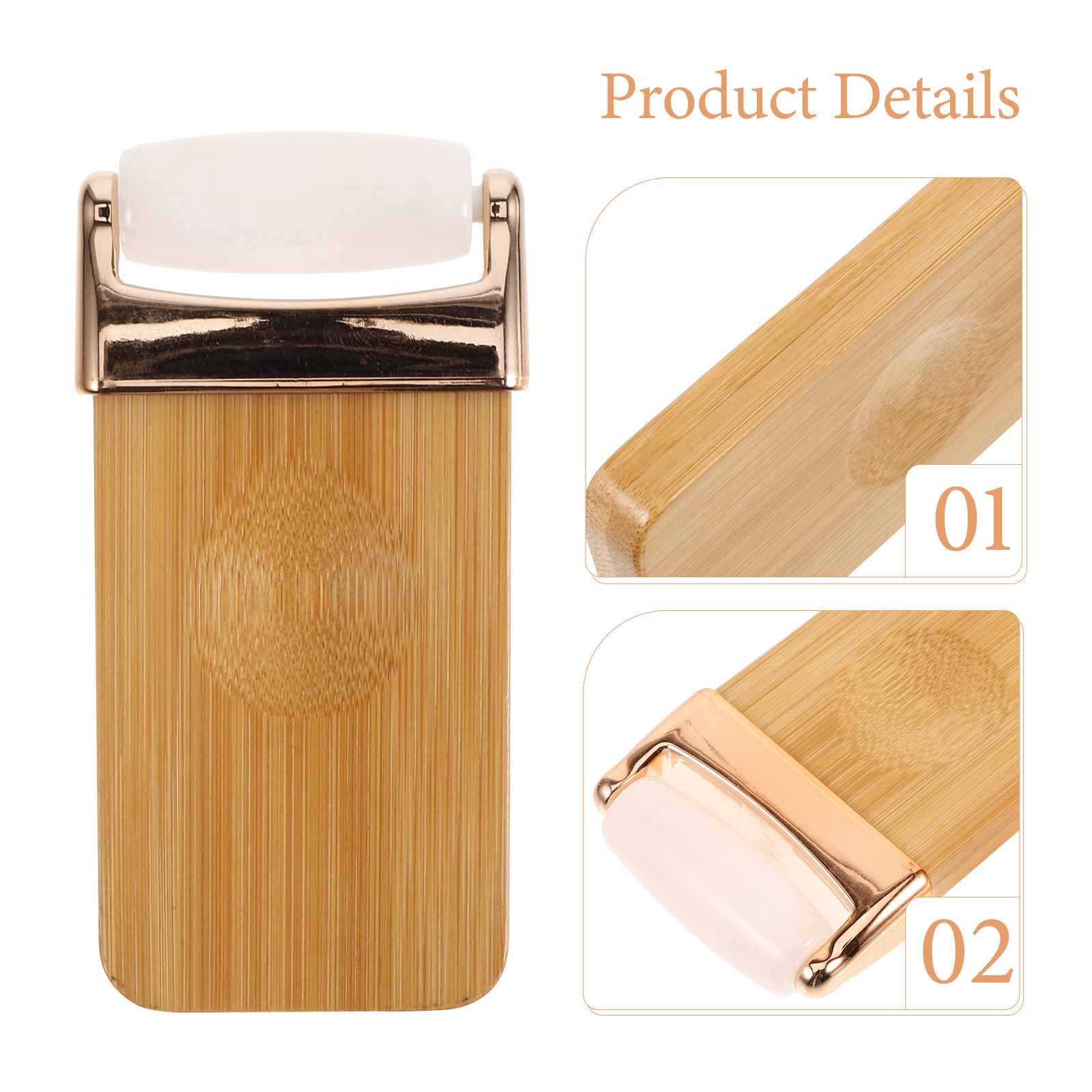 Wood Facial Roller Massager Po - Face Massager ulasan dan harga