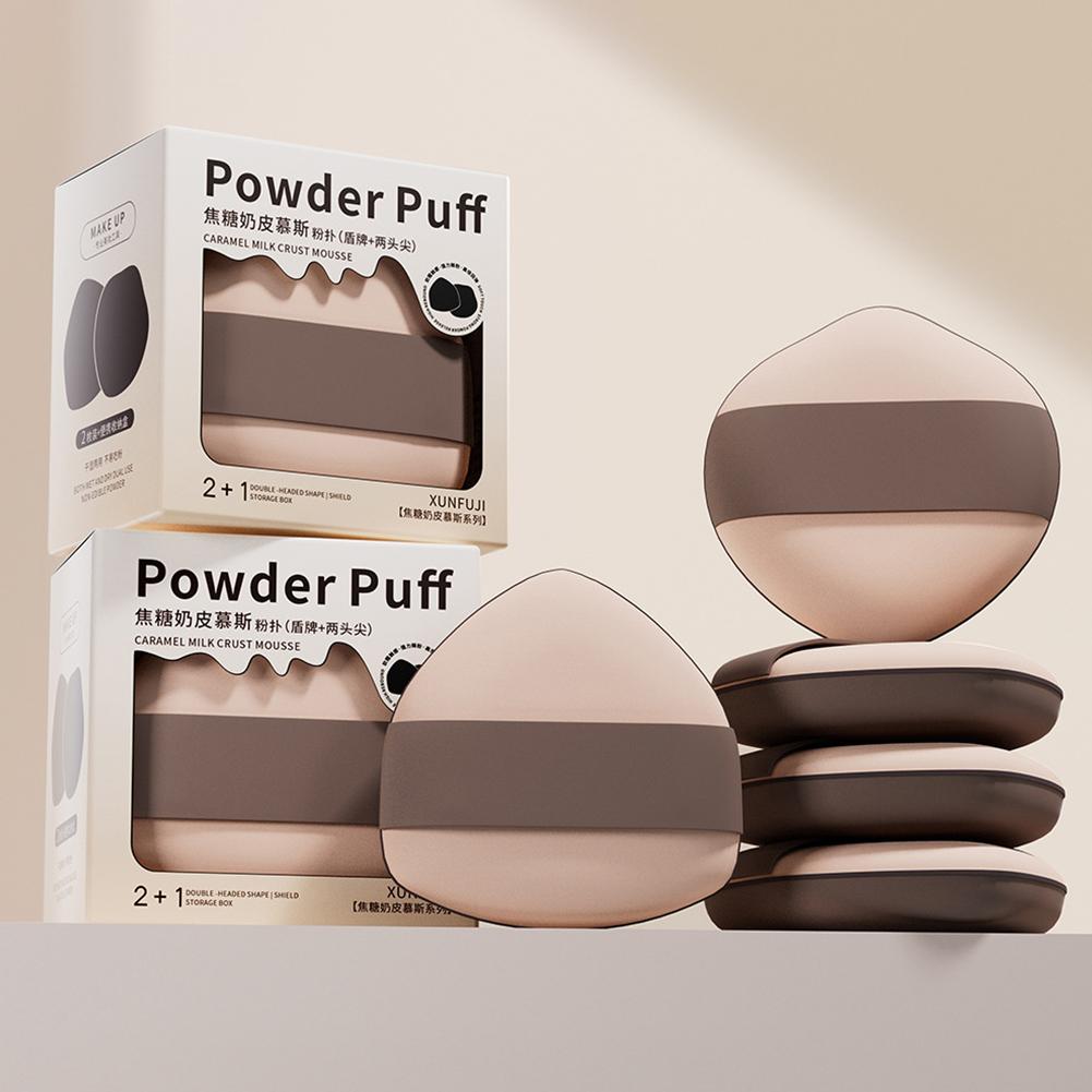 2pcs Mini Makeup Blender Puffs - Beauty Makeup Tools Use ulasan dan harga