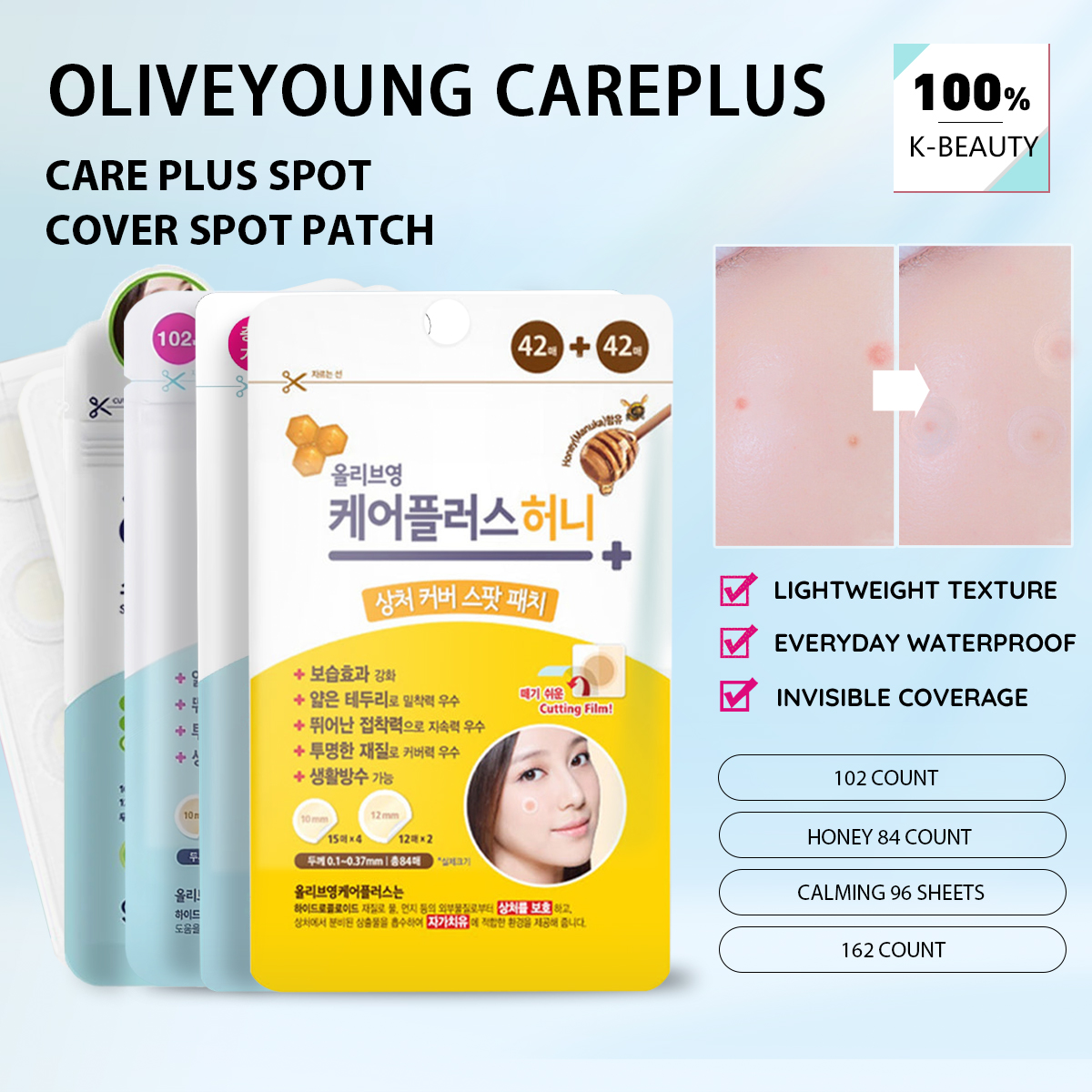 Olive Young Care Plus Spot Cov - Beauty For You Makeup ulasan dan harga