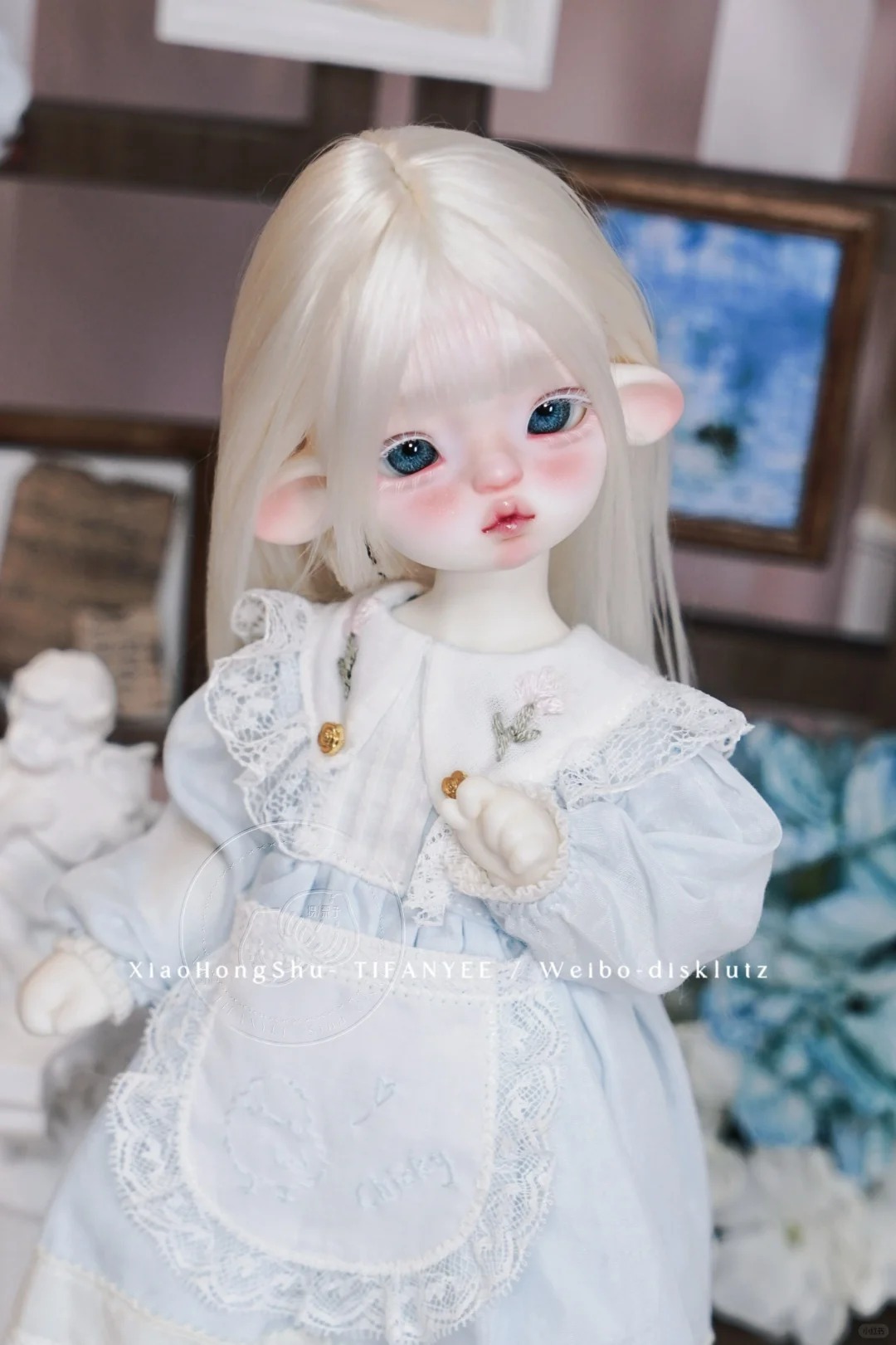 New SD BJD Doll 1/6 Open Eyes  - Beauty Makeup Girl ulasan dan harga