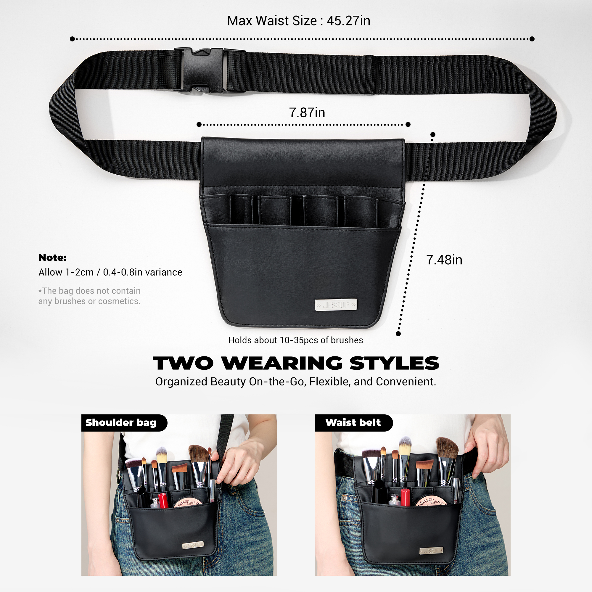 Jessup Makeup Artist Belt Bag  - Beauty Bag Makeup ulasan dan harga