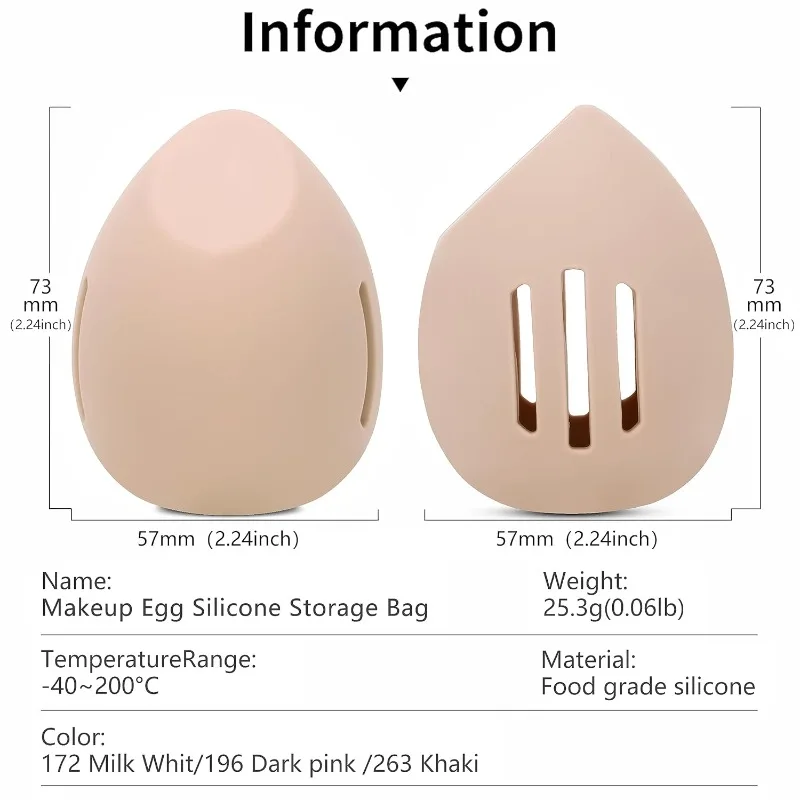 Silicone Beauty Egg Breathable - Beauty Bag Makeup ulasan dan harga