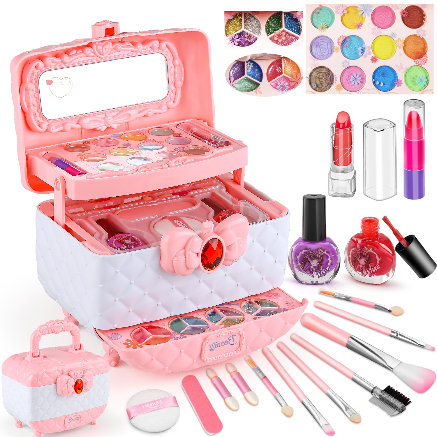 Kids Makeup Toy Kit for Girls, - Beauty Makeup Girl ulasan dan harga