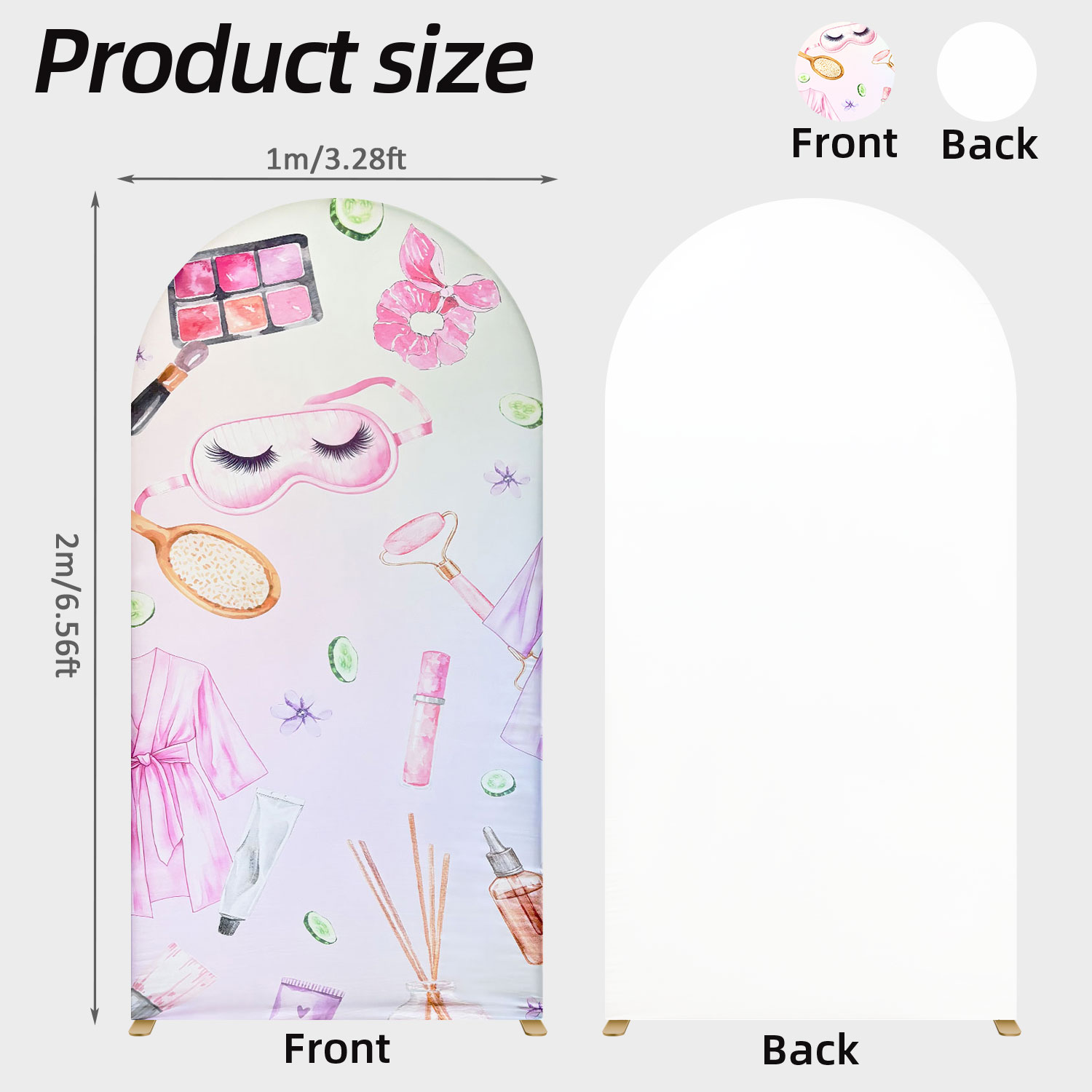 Happy Birthday Makeup Backdrop - Beauty Makeup School ulasan dan harga