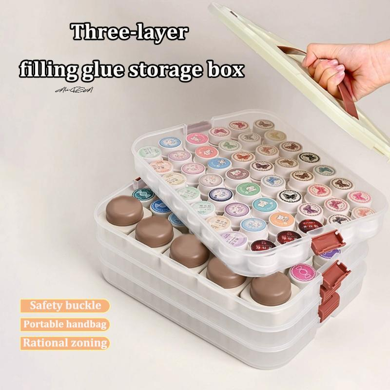 PVC Nail Polish Organizer UV G - Beauty Makeup Tool ulasan dan harga
