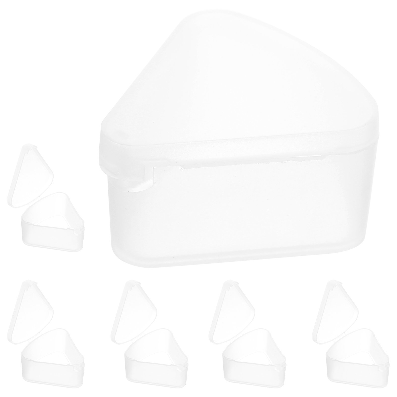 6Pcs Triangle Powder Puff Case - Beauty For You Makeup ulasan dan harga