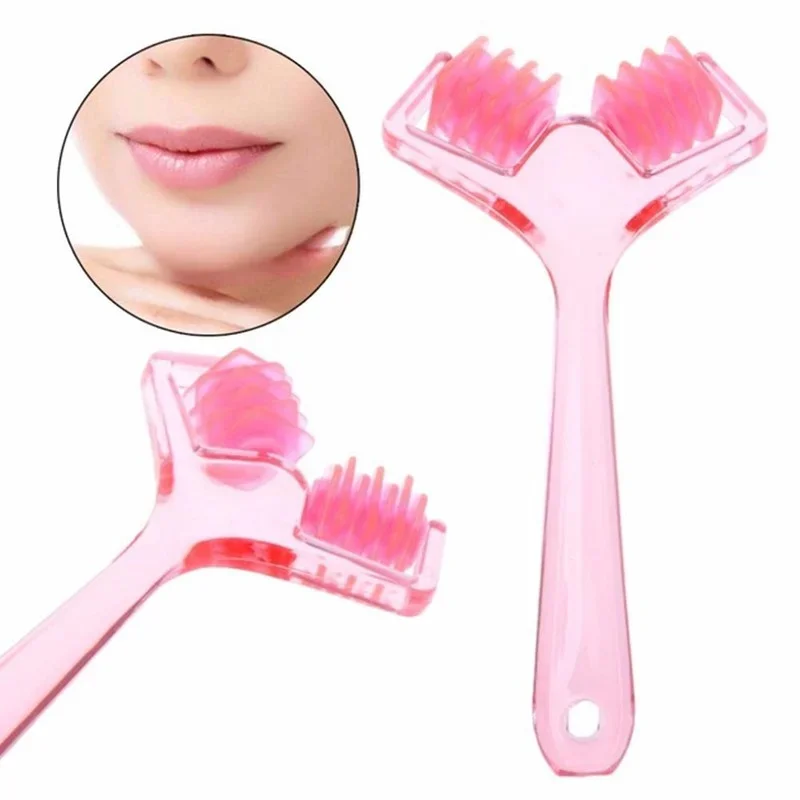 1pc Portable Double Roller Fac - Face Massager ulasan dan harga