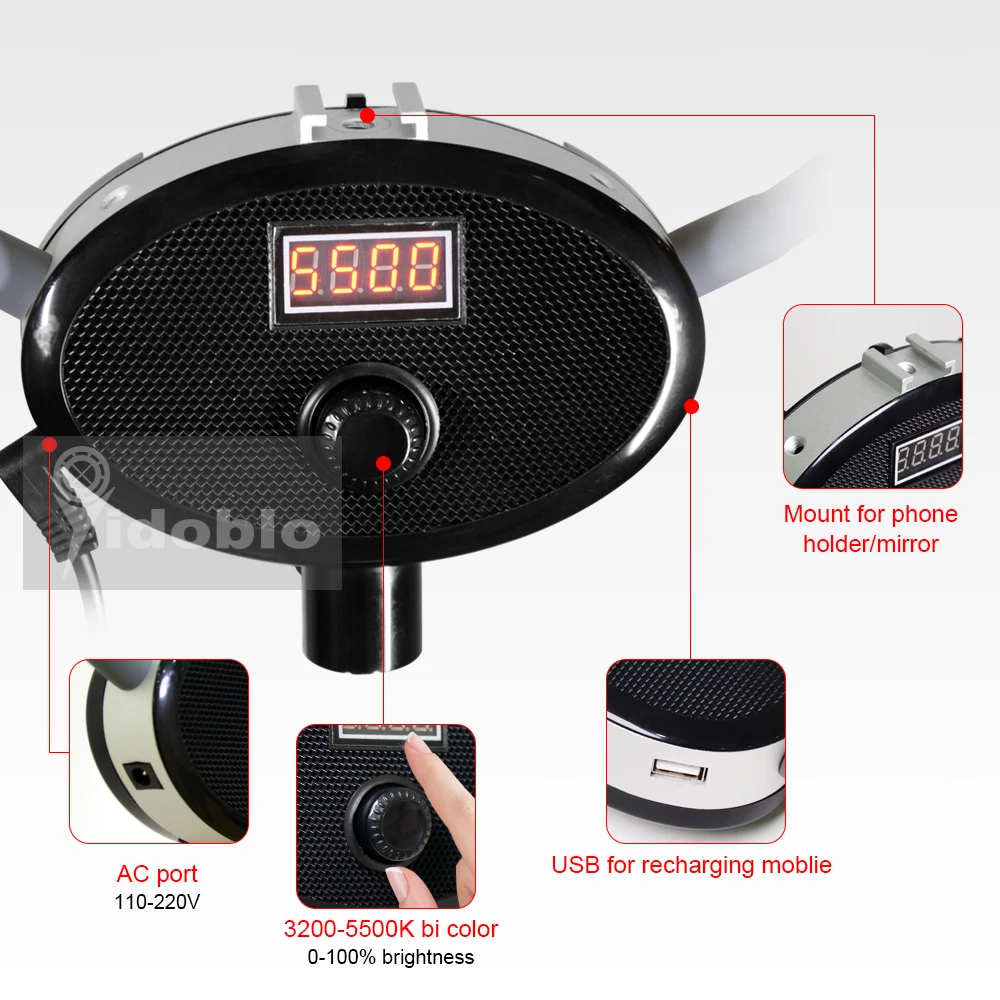 Led Tattoo Lamp Bi-color Photo - Photo Beauty Makeup ulasan dan harga