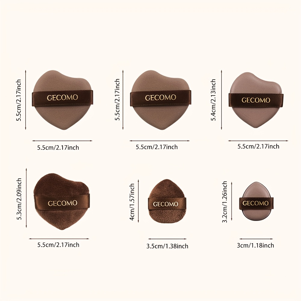 6PCS Makeup Beauty Sponge Foun - Beauty Makeup Tools Use ulasan dan harga