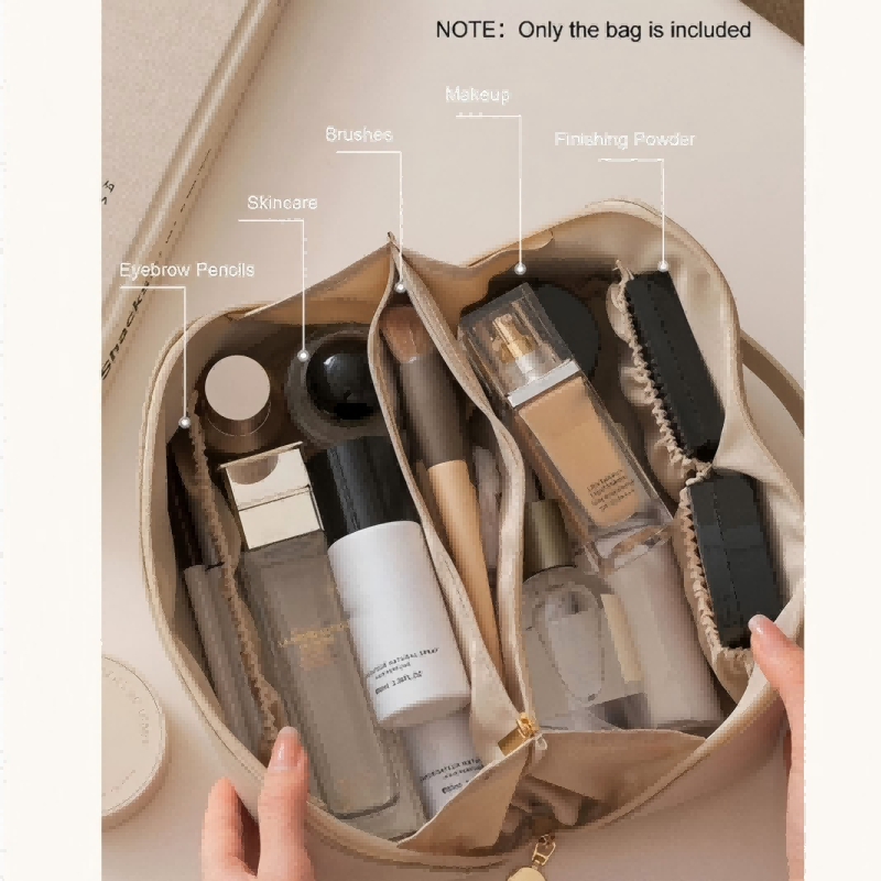 Large Capacity Waterproof Make - Beauty Bag Makeup ulasan dan harga