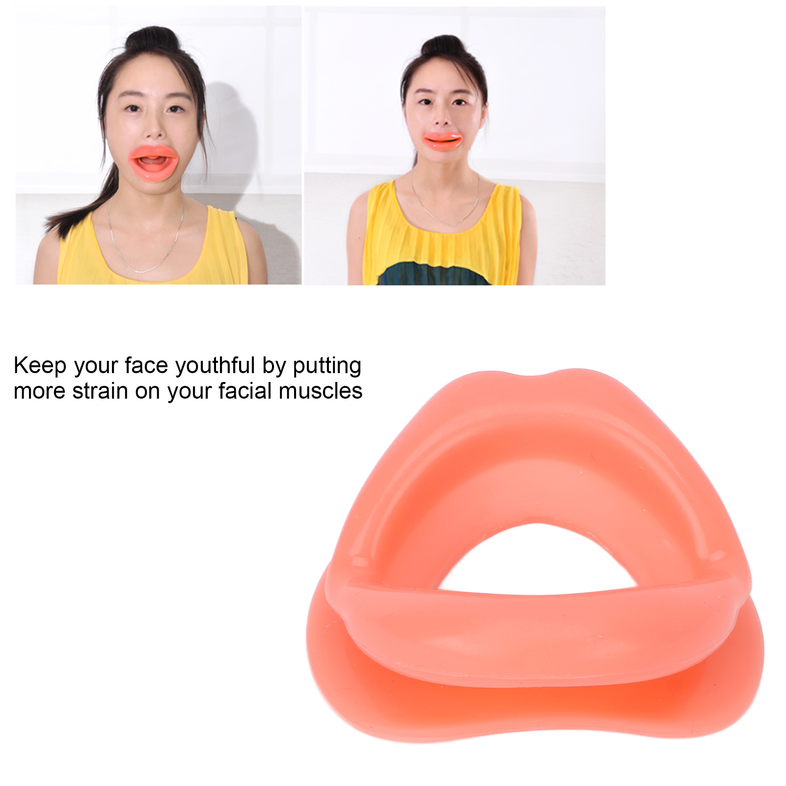Silicone Rubber Face Slimmer O - Face Massager ulasan dan harga