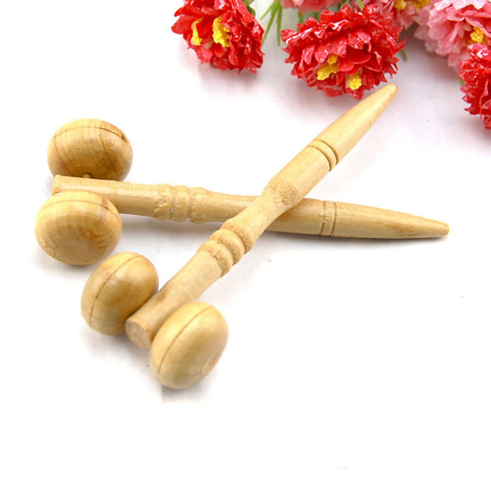 Wooden Face Massage Roller Nat - Face Massager ulasan dan harga