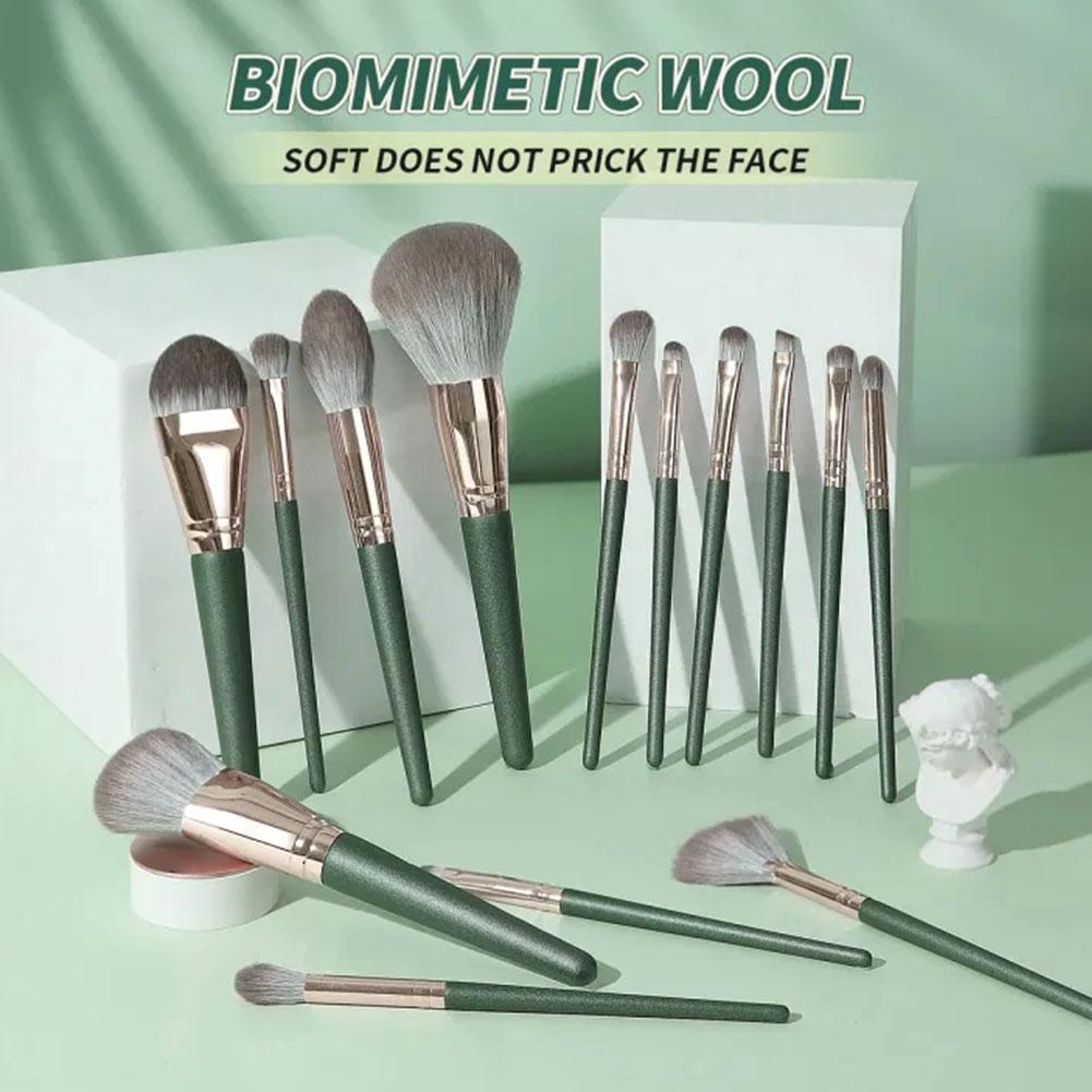 14Pcs Professional Makeup Brus - Beauty Makeup Tools Use ulasan dan harga