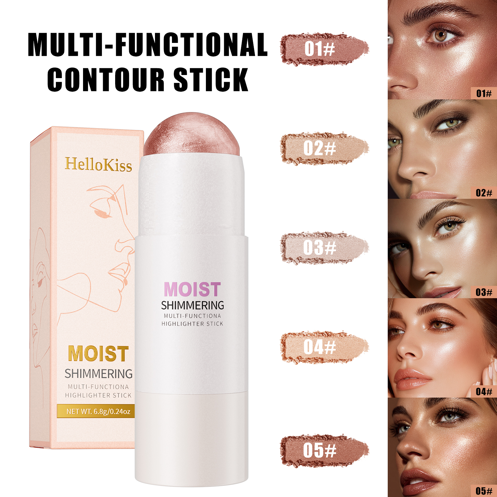 Natural Brightening 1pc Highli - Concealer Full Coverage ulasan dan harga