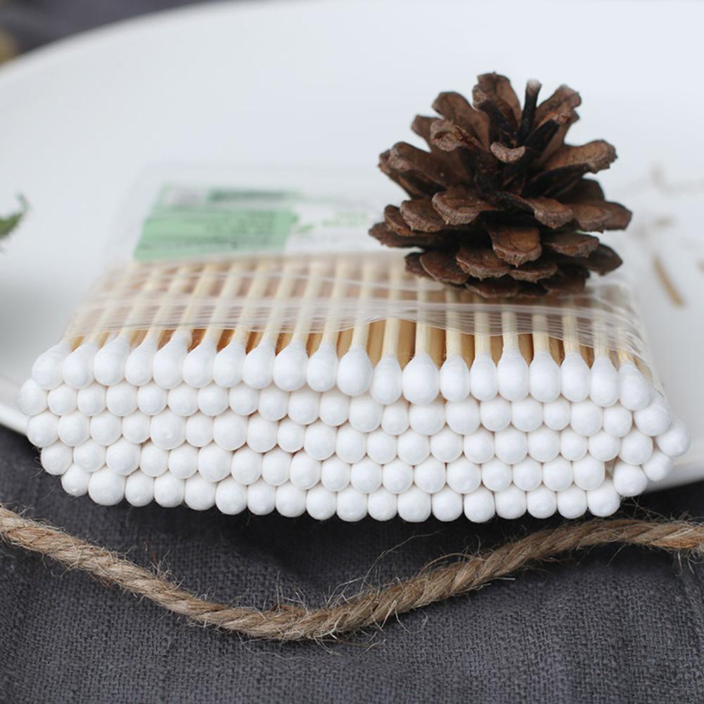 10/100pcs Disposable Cotton Sw - Beauty For You Makeup ulasan dan harga