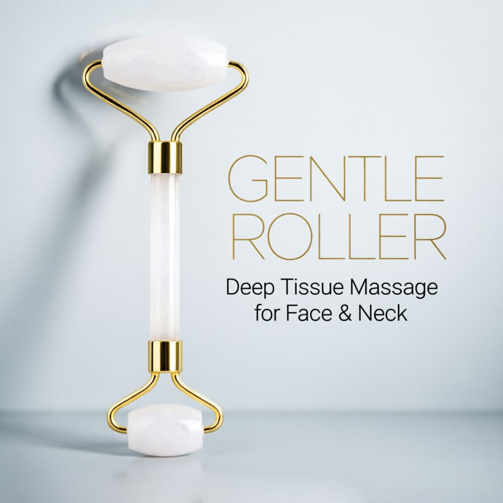 White Gua Sha Natural Jade Whi - Face Massager ulasan dan harga