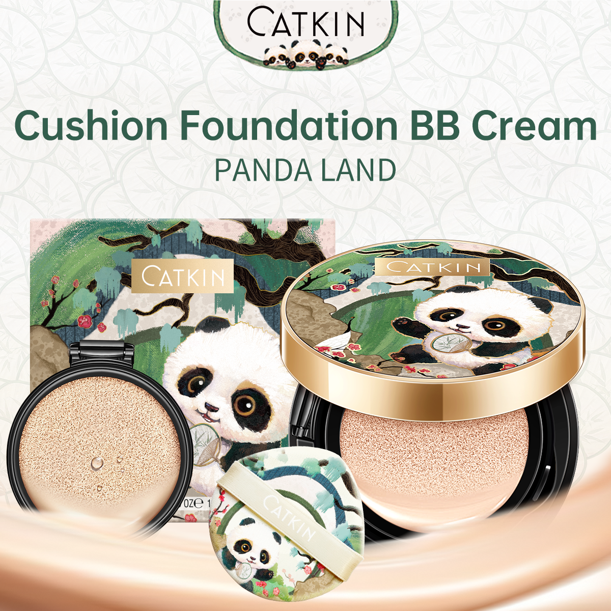 Panda Land Full Coverage Cushi - Concealer Full Coverage ulasan dan harga