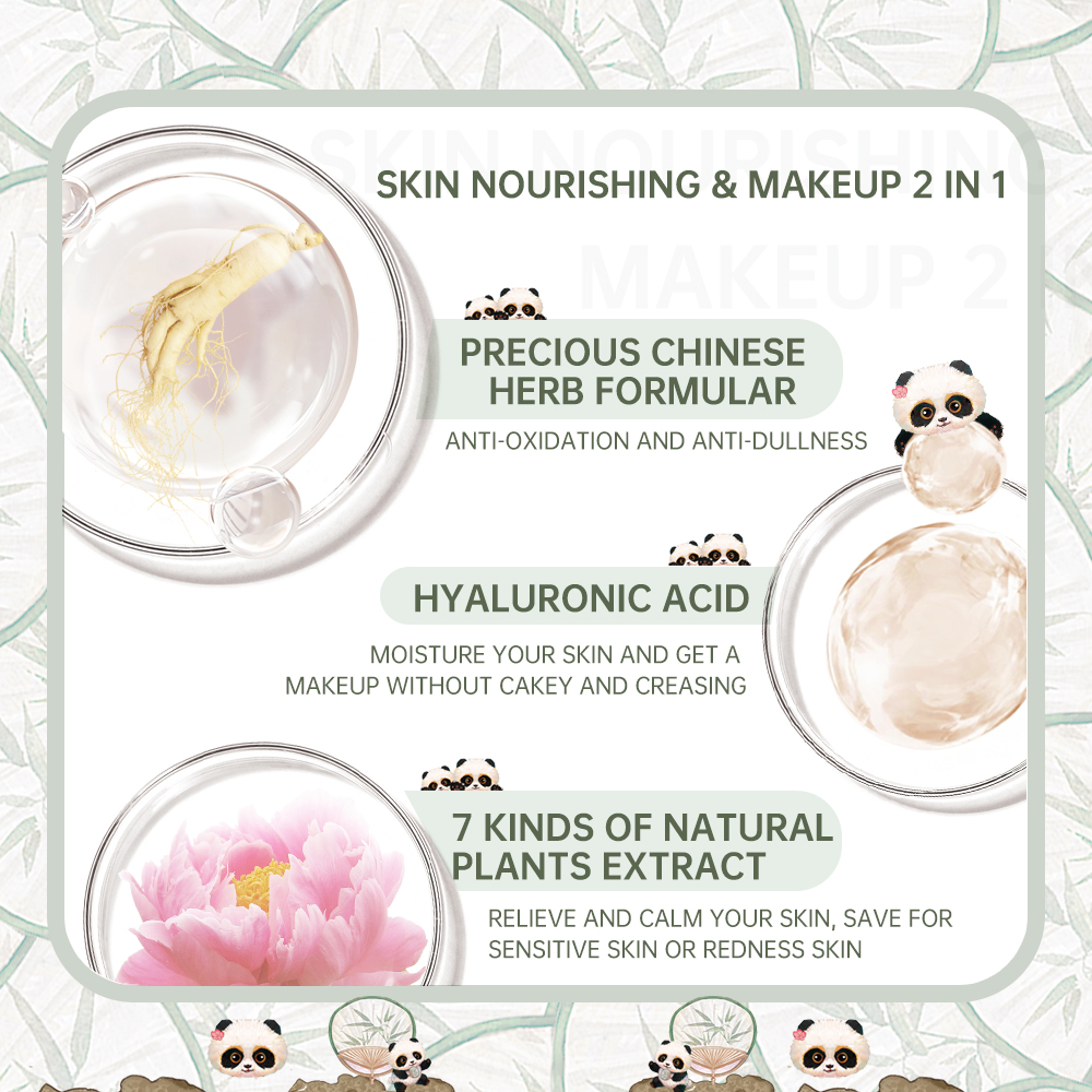 Panda Land Full Coverage Cushi - Concealer Full Coverage ulasan dan harga
