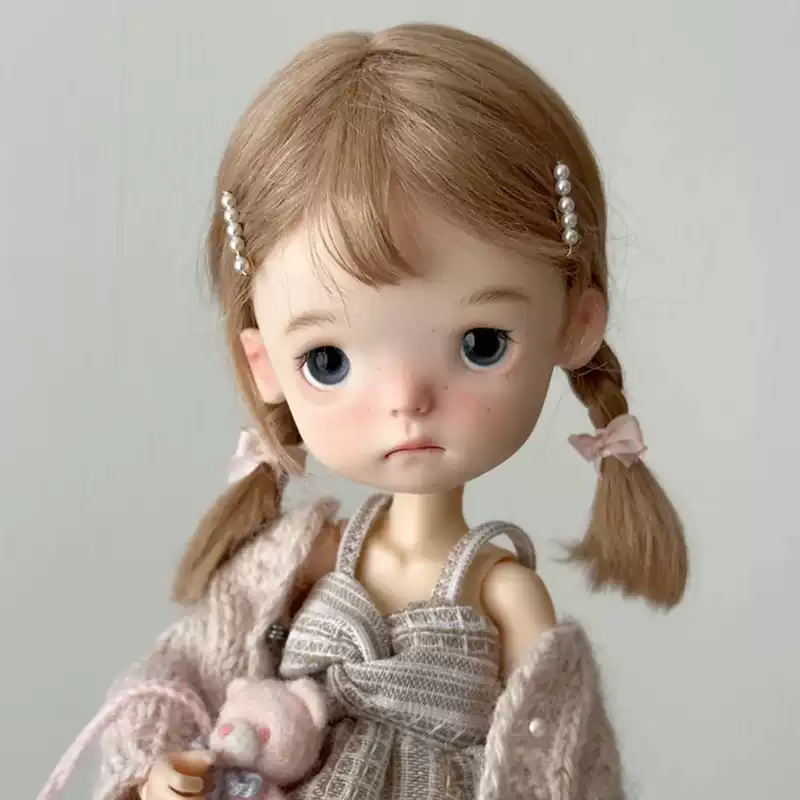 2026 New 1/6 SD BJD Doll Head  - Beauty Makeup Girl ulasan dan harga