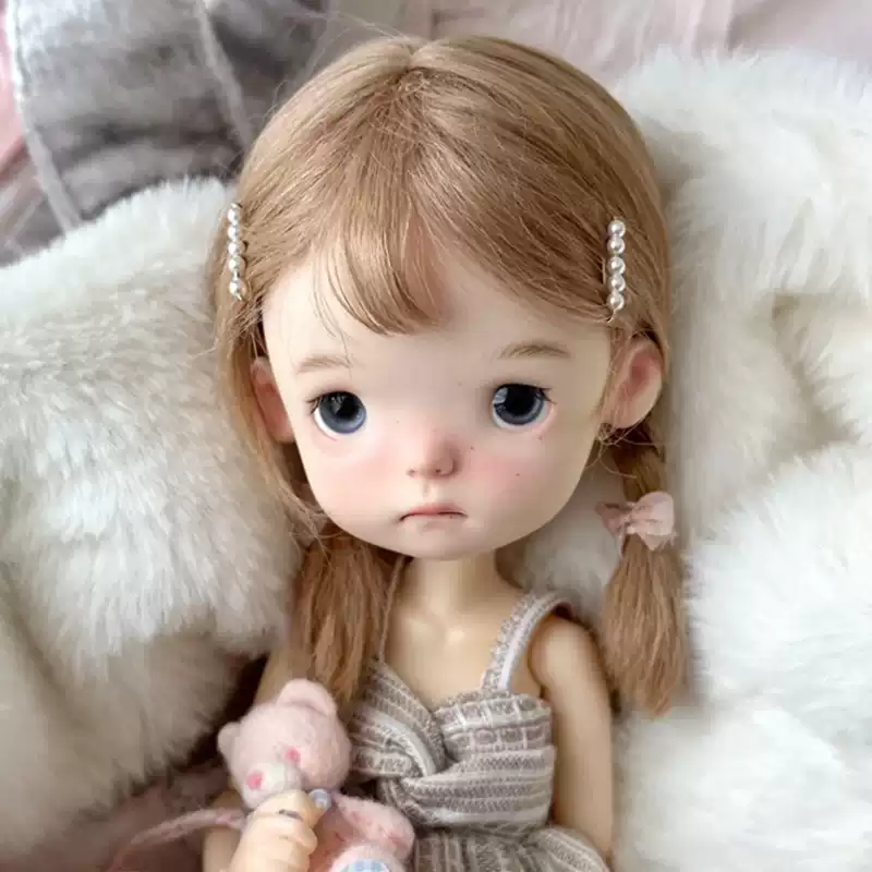 2026 New 1/6 SD BJD Doll Head  - Beauty Makeup Girl ulasan dan harga