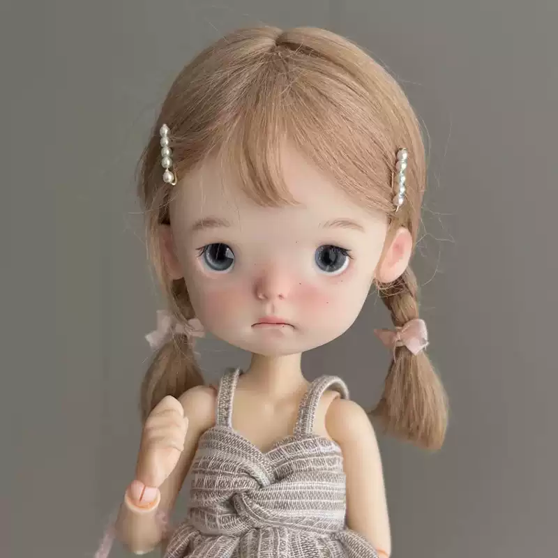 2026 New 1/6 SD BJD Doll Head  - Beauty Makeup Girl ulasan dan harga