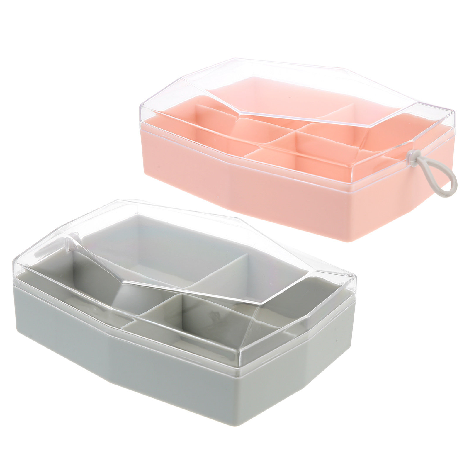 2Pcs Storage Case ABS Makeup S - Beauty For You Makeup ulasan dan harga