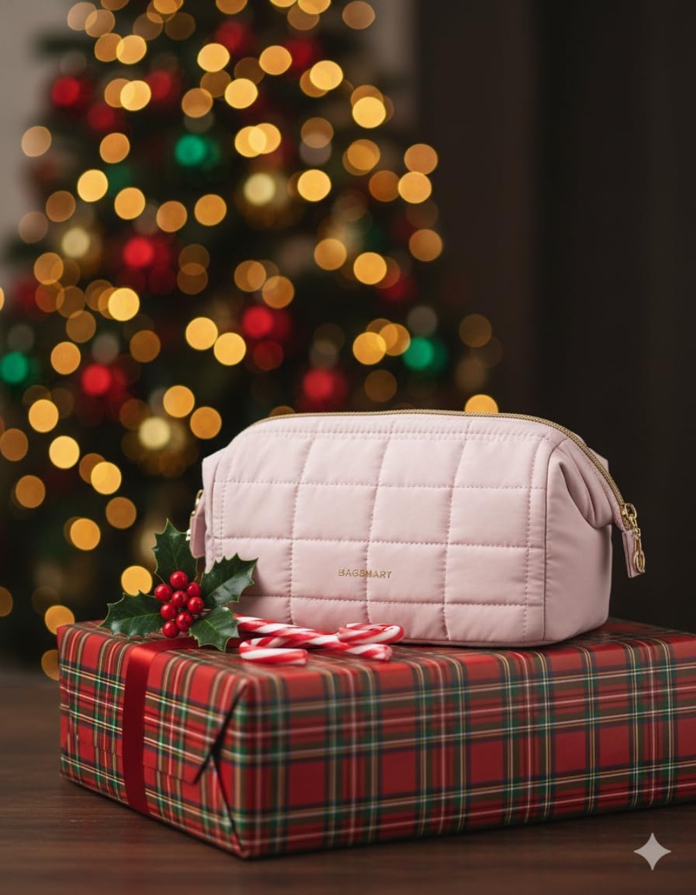Puffy Makeup Bag Travel Toilet - Beauty Bag Makeup ulasan dan harga
